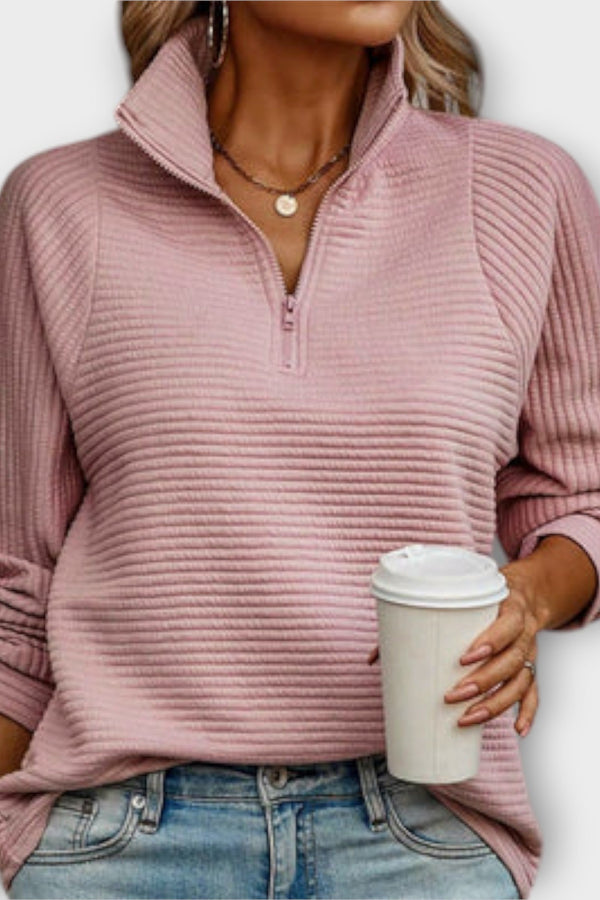 Sweater with Half Zip