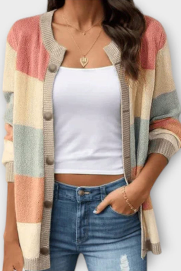 Striped Cardigan