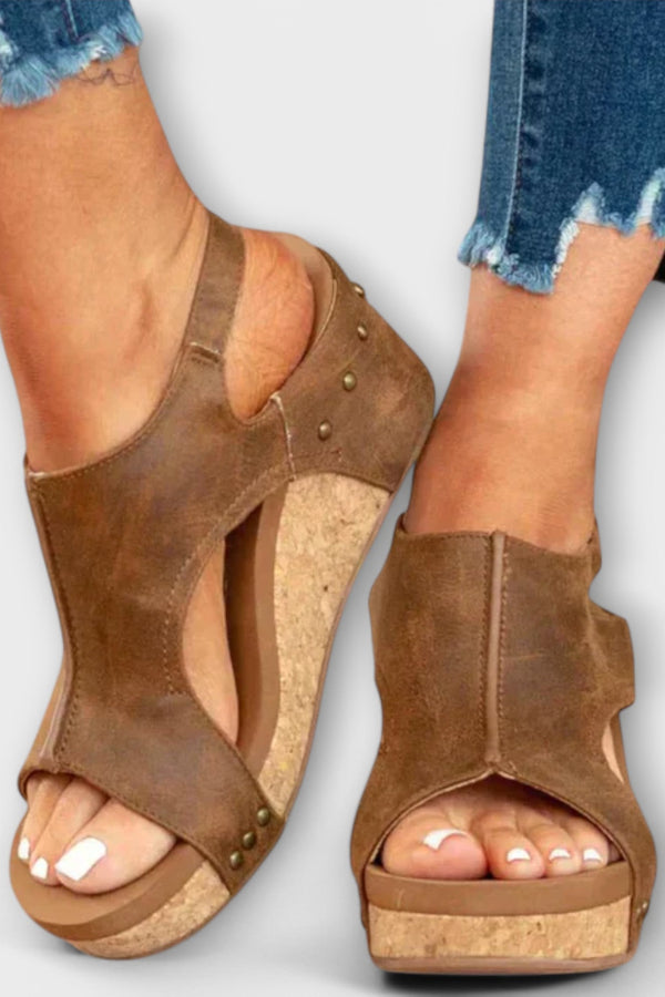 Orthopaedic Shoes with Wedge Heel
