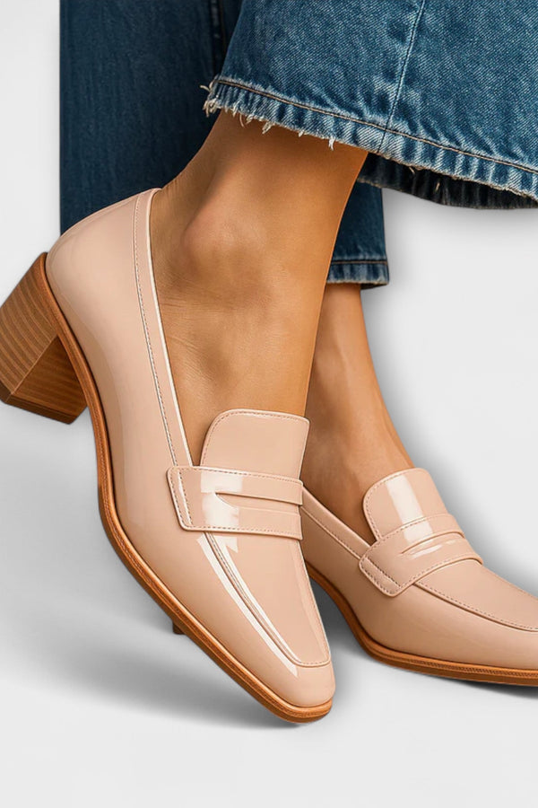 Elaine - Shiny Loafers