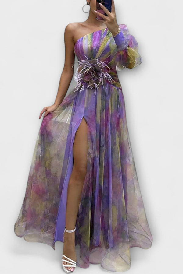 Minna – Asymmetric Amelie Maxi Dress