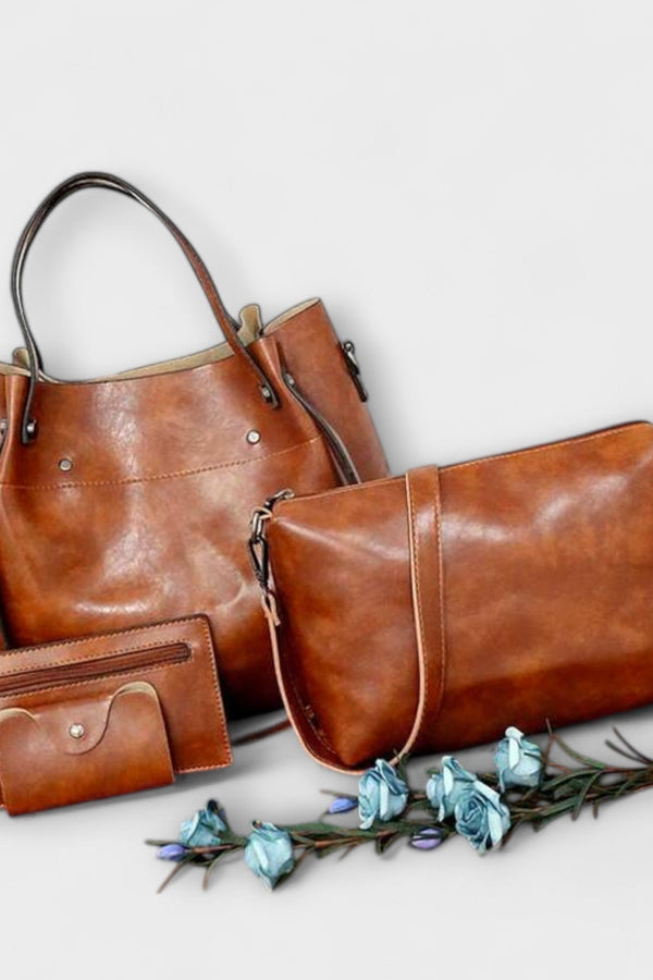 Claire - 4-piece vintage bag set