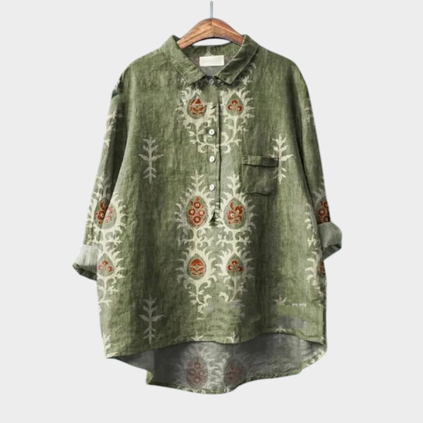Lovina | Premium Blouse with Lace Detailing