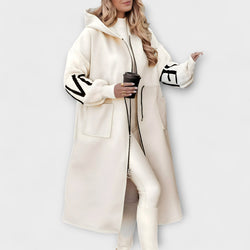 Rosana - Elegant Hooded Coatigan