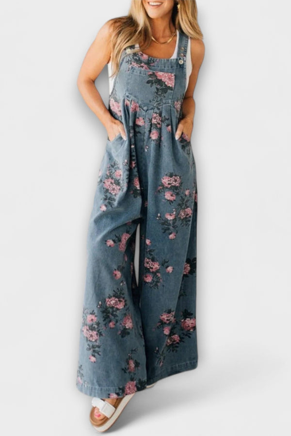 Mirona - Relaxed Fit Denim Overalls