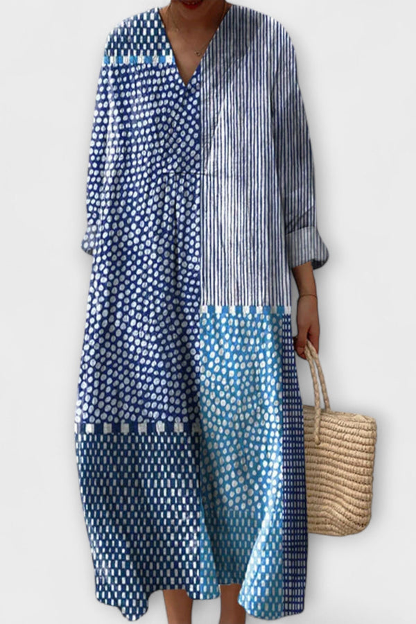 Irmgard – Elegant Knee-Length Cotton Dress
