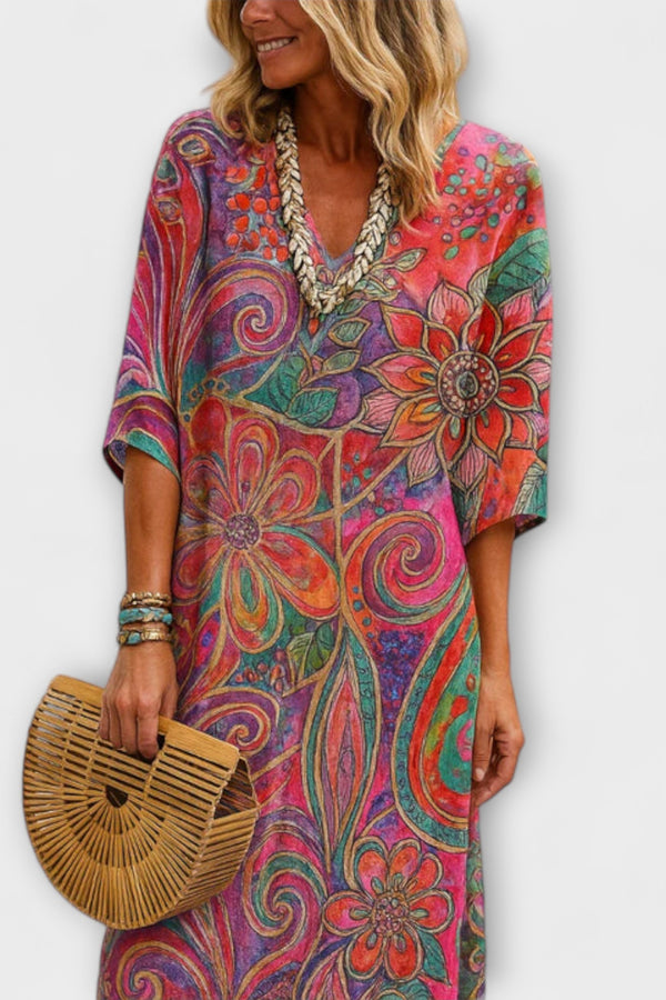 Aureline – Long Floral Dress
