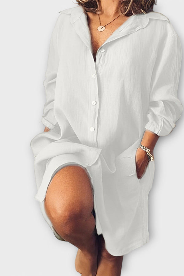 Casual linen blouse for everyday wear