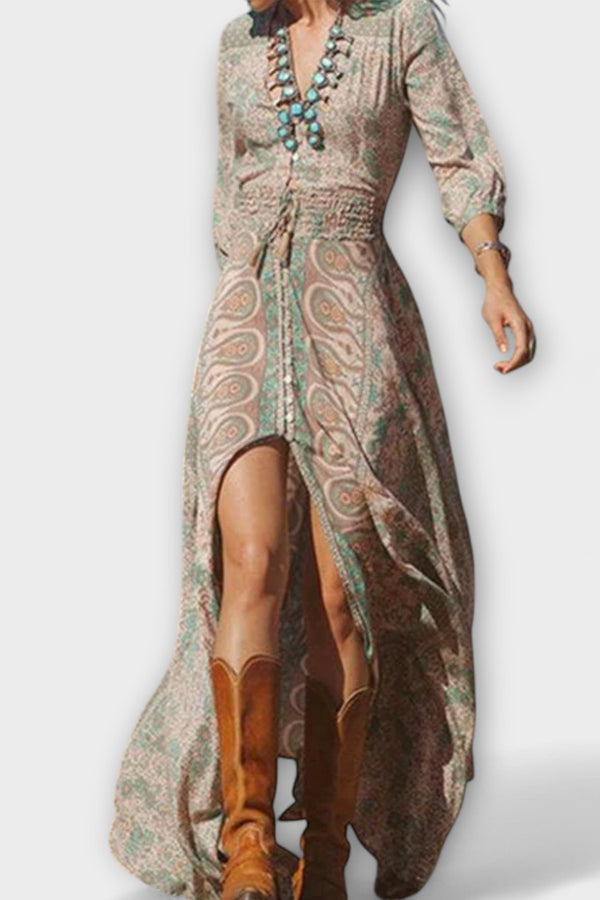 Relaxed Bohemian Maxi Dress