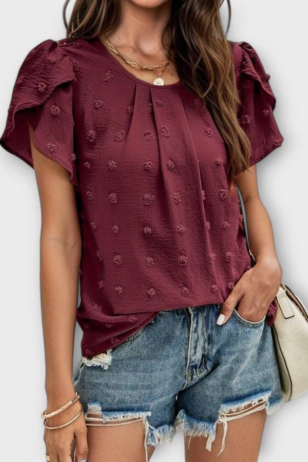The Perfect Polka Dot Blouse