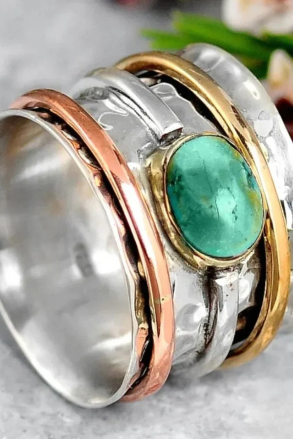 Vintage Gold and Silver Ring