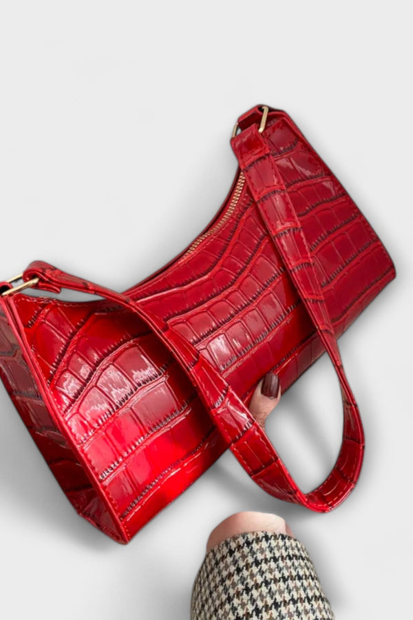 Claire - Shiny Leather Bag