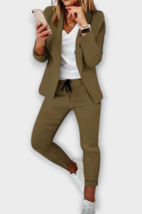 Elegant and Comfortable Blazer Set