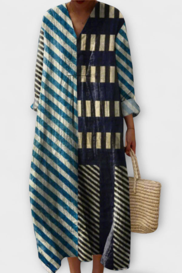 Elissa - Stylish Geometric Dress