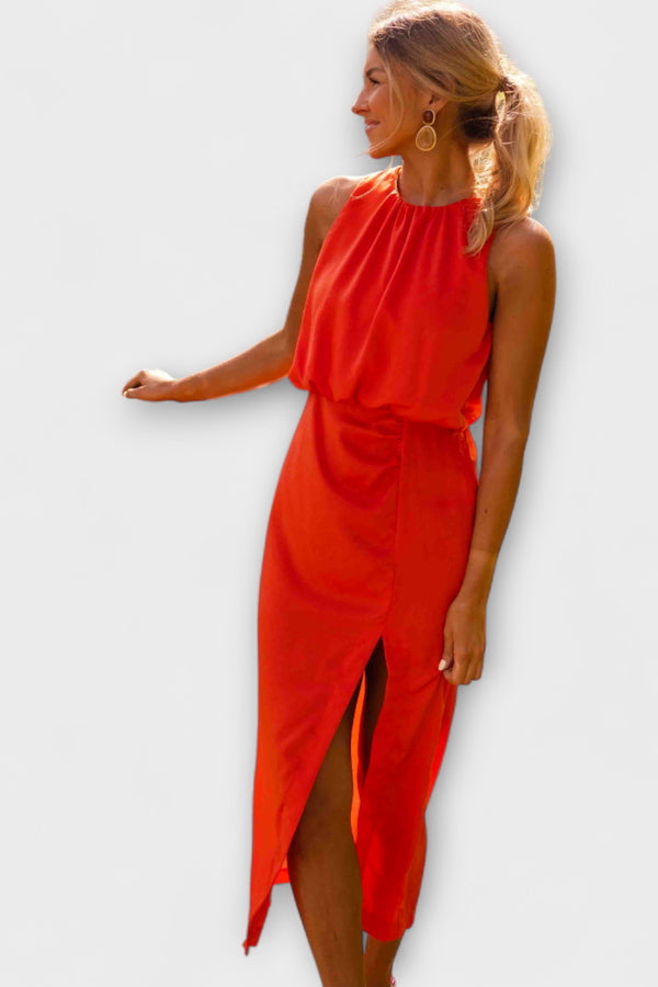 Liene - Elegant Midi Dress