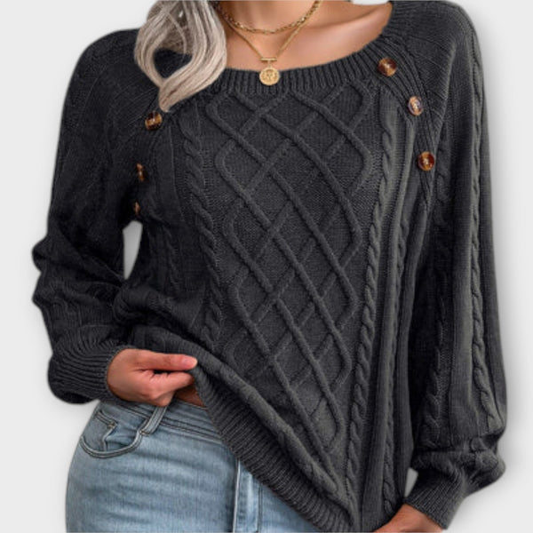 Sweater with Buttons