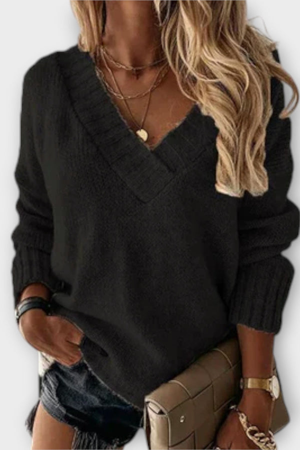 Cozy V-Neck Sweater