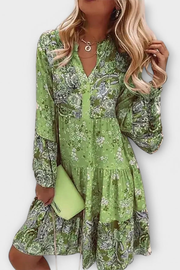 Valer - Summer Boho A-Line Dress