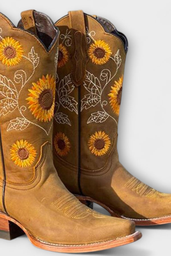 Sunbloom Style Western Boots