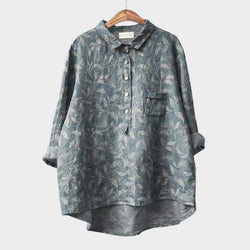 Lena | Premium Blouse with Lace Trim