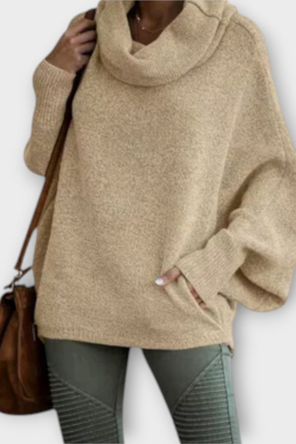 Elegant Women's Sweater in Tortoise