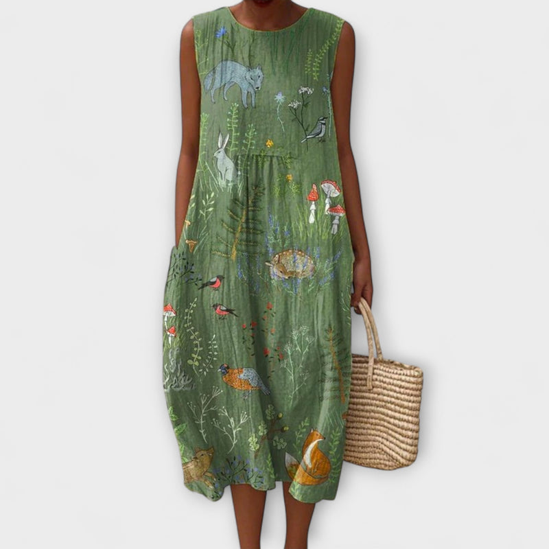 Lila - Everyday Midi Dress