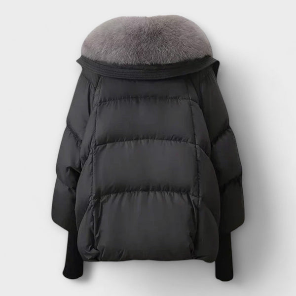 Elegant Coat with Fur
