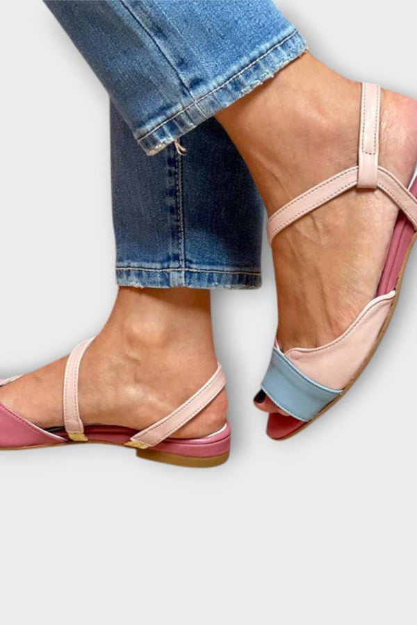 Roselina – Colour Play on Block Heels