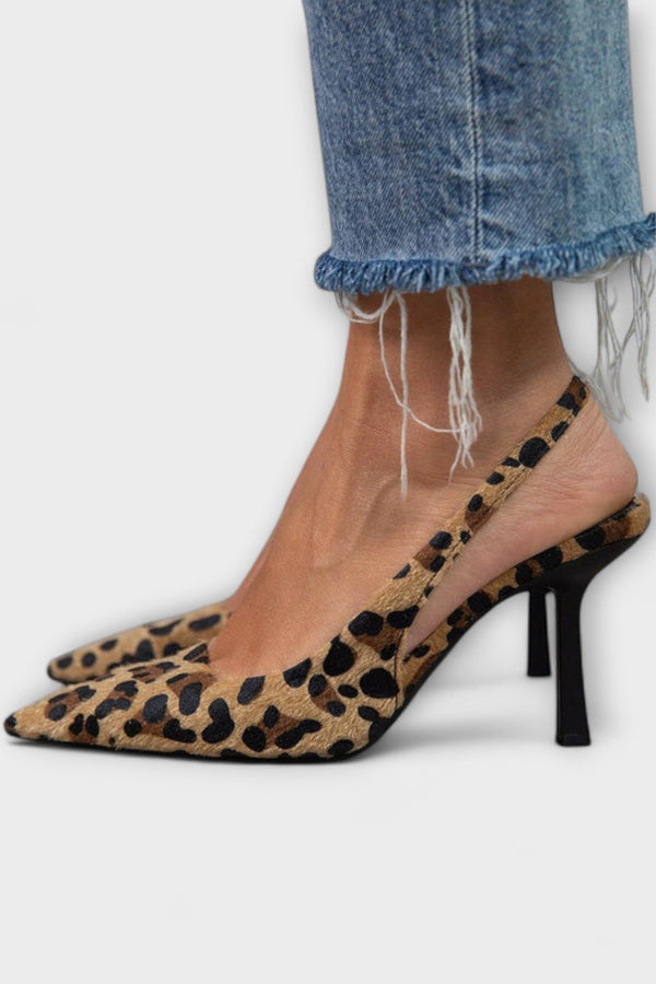 Liorina – Slingback with Leopard Look