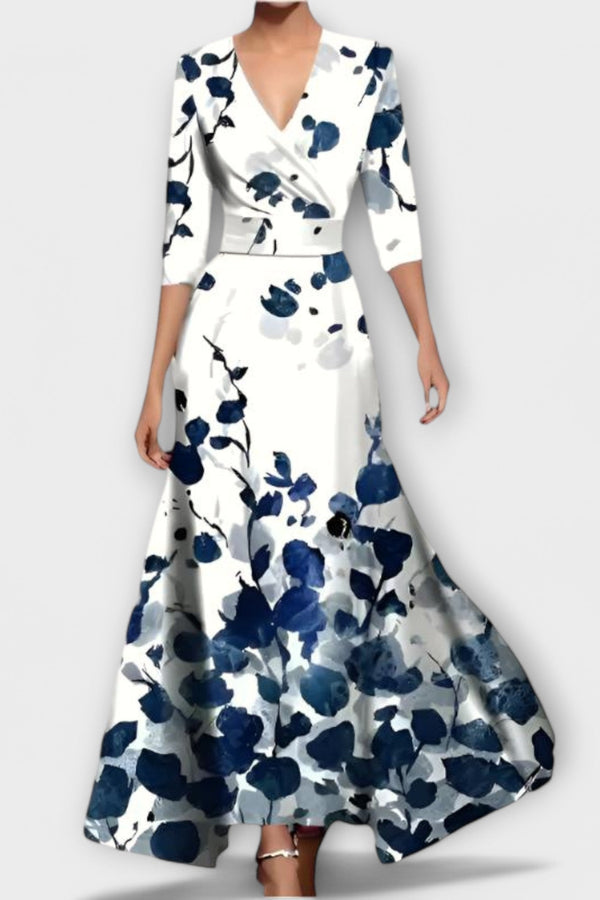 Elegant Sleeve Design Women's Dress