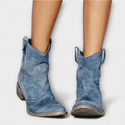 Marla - Suede Boots in Savannah Style