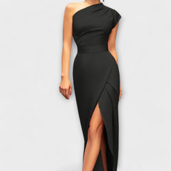 Elegant Asymmetrical Evening Dress