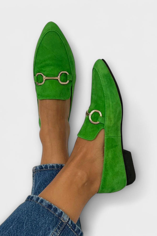 Kaia – Pointed Slip-On Ballerinas