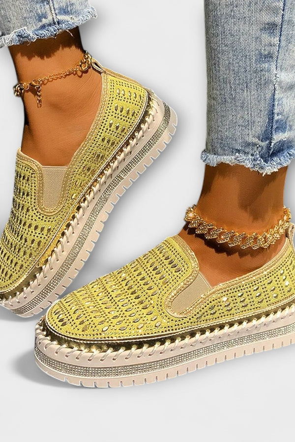 Thalia – Casual Platform Loafers with Round Toe