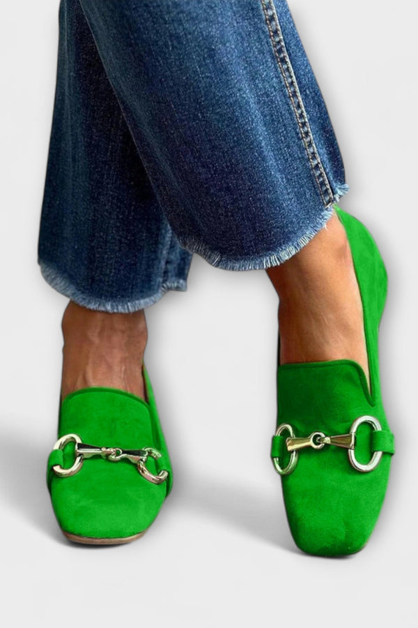 Taliah – Slipper with Square Toe and Buckle