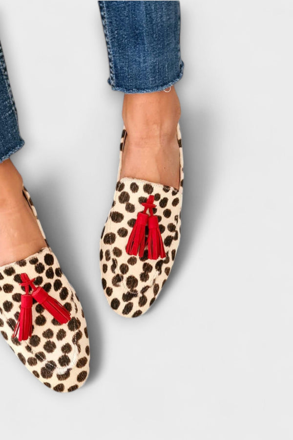 Avalon – Leopard Print and Tassel Detail