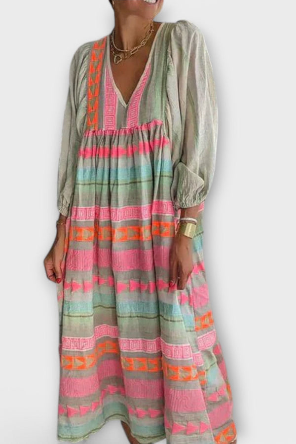 Hermine - Vibrant Loose Dress