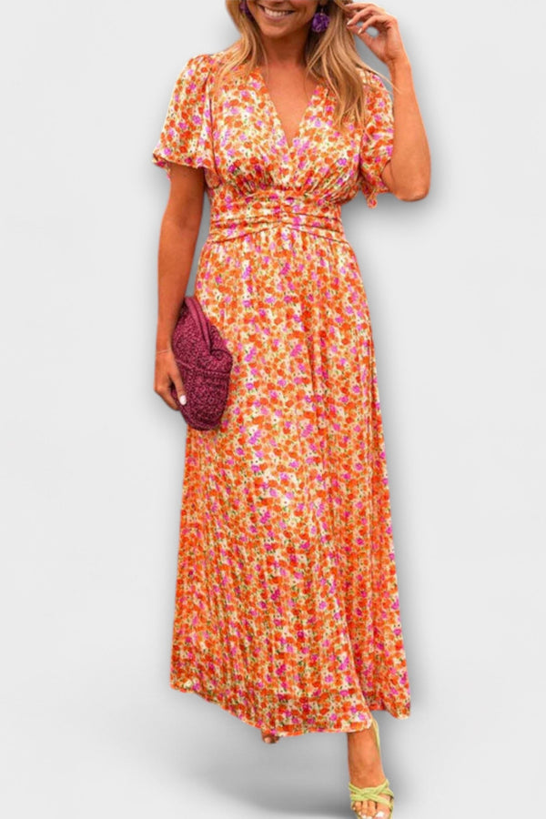 Elsie - Classic V-Neck Dress