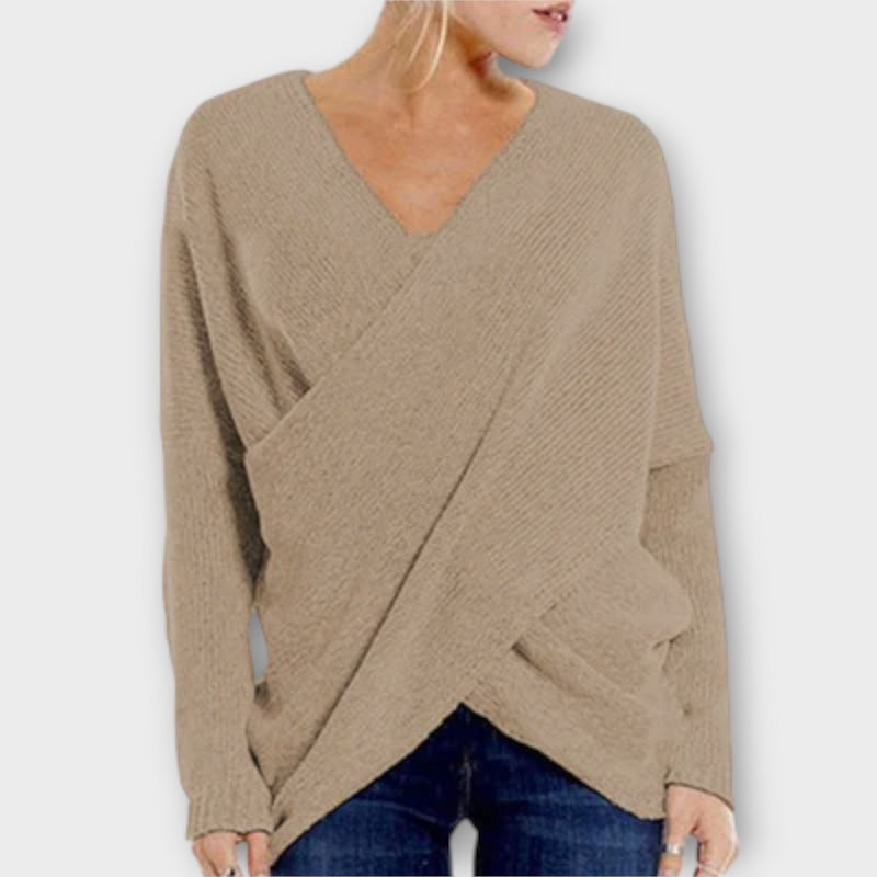 Crossed Sweater