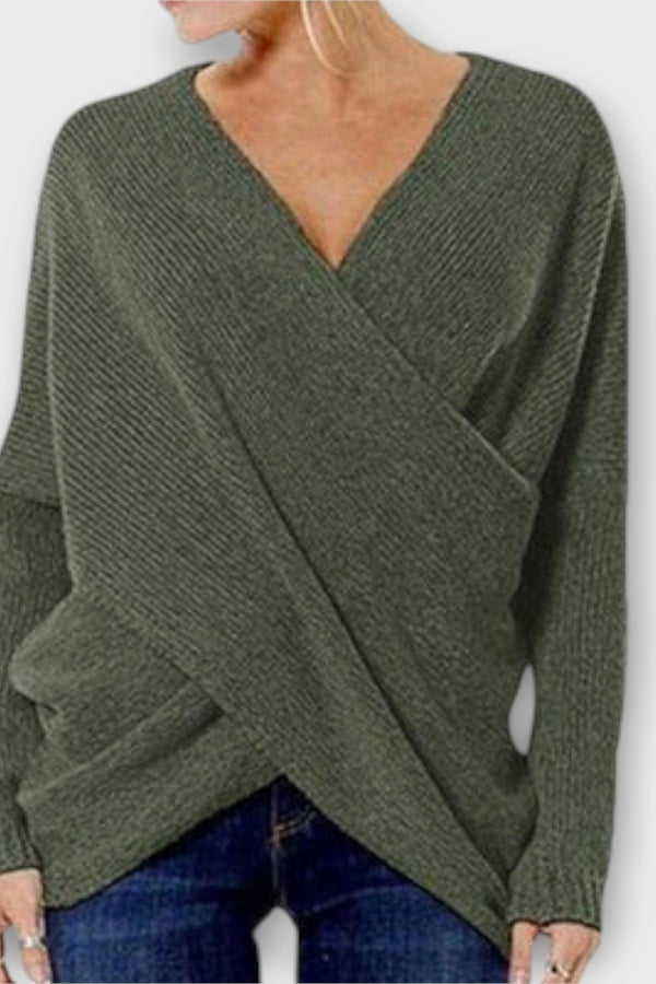 Crossed Sweater